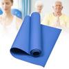 Yoga Mat, 4mm Thick Eco Friendly Non-Slip Fitness Pad, EVA Exercise Pad for Exercise Gym Pilates Glute Bridge, Lightweight Cushioned Fitness Mat Workout Mat Floor Training Exercise Mat - 173x 60cm view 2