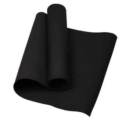 Yoga Mat, 4mm Thick Eco Friendly Non-Slip Fitness Pad, EVA Exercise Pad for Exercise Gym Pilates Glute Bridge, Lightweight Cushioned Fitness Mat Workout Mat Floor Training Exercise Mat - 173x 60cm