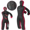 MMA Grappling Dummy, for Judo, Wrestling, Brazilian Jiu Jitsu, Submission and Throwing UNFILLED Canvas Bag (Black Red, 47 Inches (4 feet)) view 3