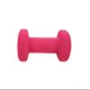 FixtureDisplays Neoprene Coated Dumbbell Weights 3 Pound, Single, PINK 15207-3LB-1PC view 4