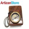 ArtizanStore Antique Brass Compass RMS Titanic 1912 Brass Pocket Compass with Wooden Box view 3