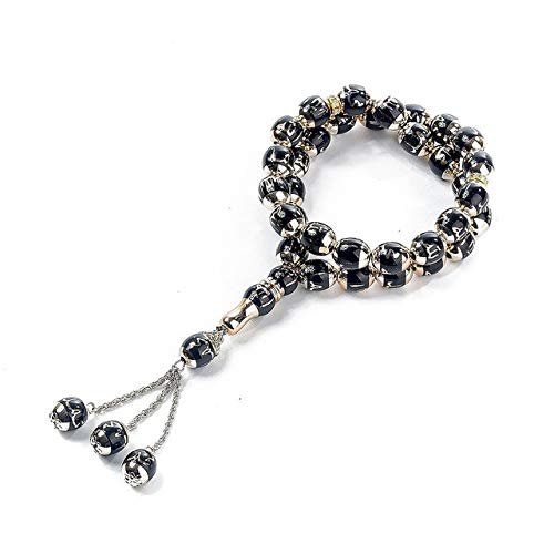 12mm 33 Islamic muslim Prayer Beads Misbaha Tasbeeh SibhaIslamic tassel pendant Tasbih Allah Mohammed Rosary for women men