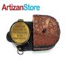 ArtizanStore Grow Old with Me Compass Nautical Leather Case, Directional Magnetic Compass view 2