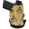 We The People Holsters - Gadsden Flag - Right Hand - OWB Holster Compatible with Glock 26/MOS / 27/MOS / 28/MOS / 33/MOS RDS view 1