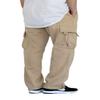 AIRNINE Men's Fleece Cargo Sweatpants Heavyweight S-6XL (Khaki, X-Large) view 2
