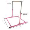 Athletic Bar Gymnastics Kip Bar Horizontal Bar Professional Junior Gymnastic Training High Bar Asymmetric Bar 13 Level Height Adjustable Expandable 3 to 5 FT Gymnastics Gloves (Pink) view 3