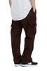 AIRNINE Men's Fleece Cargo Sweatpants Heavyweight S-6XL (Brown, Large) view 2