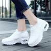Super Soft Womens Walking Shoes Ladies Soft Comfy Sole Sneakers Sock Shoes White view 2