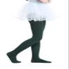EVERSWE Girls Semi Opaque Footed Tights, Microfiber Tights (2-4, Forest green) view 3