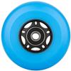 AOWESM Inline Skate Wheels 80mm 76mm 72mm 85a Outdoor Indoor Black Blue Red Roller Hockey Blades Replacement Wheels w/Bearings ABEC-9 and Floating Spacers (4-Pack) (Blue, 80mm) view 3