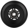 AOWESM Inline Skate Wheels 80mm 76mm 72mm 85a Outdoor Indoor Black Blue Red Roller Hockey Blades Replacement Wheels w/Bearings ABEC-9 and Floating Spacers (4-Pack) (Black, 72mm) view 4