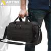 AIRTTUZ Range Bag | Gun Range Duffle Bag for Handguns and Ammo,USA Flag Patch Included. (Black) view 2