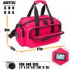 AIRTTUZ Range Bag | Gun Range Duffle Bag for Handguns and Ammo,USA Flag Patch Included. (Pink) view 3
