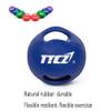 Medicine Balls AGYH Binaural Rubber Gravity Ball, Anti-Slip Pattern Enhances Grip, Home Fitness Equipment, Burning Calories, Strength Training, 6lb-20lb (Size : 14lb-Blue) view 4