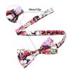 AUSKY Elegant Adjustable Pre-tied bow ties for Men Boys in Different Colors1&4&5&6&8 Pack for option (Floral D) view 4