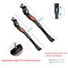 Bike Kickstand Adjustable Middle Support Stand for 22 24 26 Inch Bicycles with 2 Hexagon Wrenches view 2