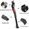 Bike Kickstand Adjustable Middle Support Stand for 22 24 26 Inch Bicycles with 2 Hexagon Wrenches view 3