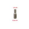 Weatlake Archery Bow Screw Bolt 1/4-20,5/16-24 Thread Adapter Stabilizer Balance Bar Bow Counterweight Conversion Screw (6) view 2