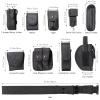 NATGAI 10 in 1 Duty Belt Black Law Enforcement Tactical Equipment System Set Police Security Military Tactical Duty Utility Belt view 2