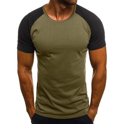 XUETON Mens Camouflage Short Sleeve Shirt Lightweight Slim Printed Shirts Athletic Dry-Fit Tshirt Running Tops(Army Green,X-Large)