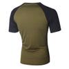 XUETON Mens Camouflage Short Sleeve Shirt Lightweight Slim Printed Shirts Athletic Dry-Fit Tshirt Running Tops(Army Green,X-Large) view 4