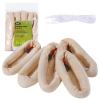 GearOZ Elk Game Bags Hunting Meat Bag 5-Pack Reusable Rolled Heavy Duty Quarter Bags, Big Game Hunting Essentials for Elk/Caribou/Moose/Deer, 48" x4, 28" x1 view 1