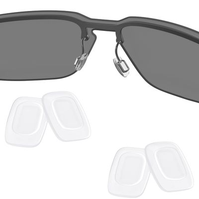 2 Pairs Replacement Nose Pads Nose Piece for Costa South Point/Flagler/Ponce/Fernandina/Shipmaster/Wader/Peli; for Oakley Cartridge/Spindle/Latch Key/Diecutter/Latch Alpha/Lugplate