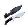 EGKH - 9.5 Inch Arrowhead Machete With Spiked Pommel, Handmade from Ex - Army Kukri House - Handmade in Nepal by Military view 1