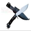 EGKH - 9.5 Inch Arrowhead Machete With Spiked Pommel, Handmade from Ex - Army Kukri House - Handmade in Nepal by Military view 2