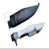 EGKH - 9.5 Inch Arrowhead Machete With Spiked Pommel, Handmade from Ex - Army Kukri House - Handmade in Nepal by Military view 3