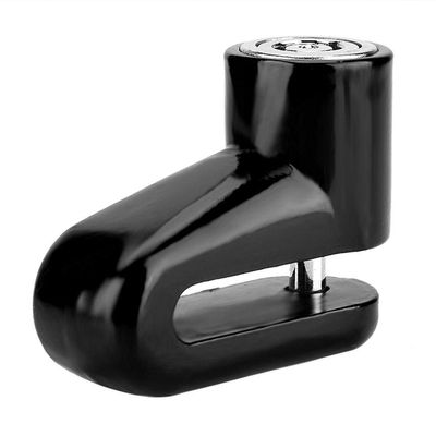 Nunafey Brake Lock, Lightweight Safety Mini Heavy Duty Rotor Lock, Road Bicycle for Bicycle for Motorcycle(Black)