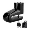 Nunafey Brake Lock, Lightweight Safety Mini Heavy Duty Rotor Lock, Road Bicycle for Bicycle for Motorcycle(Black) view 2