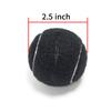 URBEST Walker Tennis Balls 4pcs Precut Heavy Duty Tennis Balls for Walkers, Pre Cut, Black view 2