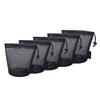 usharedo 5pcs Nylon Mesh Bag Stuff Sack Golfball Pot Outdoor Tools S view 1