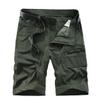 Men's Hiking Cargo Shorts Quick Drying Sun Protection Tear Resistant Outdoor Shorts with 5 Pockets S01# Army Green view 1
