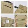 Men's Hiking Cargo Shorts Quick Drying Sun Protection Tear Resistant Outdoor Shorts with 5 Pockets S01# Army Green view 2
