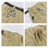 Men's Hiking Cargo Shorts Quick Drying Sun Protection Tear Resistant Outdoor Shorts with 5 Pockets S01# Army Green view 4