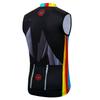 Cycling Jersey Men Bike Sleeveless Cycle Vest Road Bicycle Clothing Riding Racing MTB Shirt Mountain Biking Biker Cyclist top Black M view 3