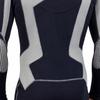 Aqua Polo Manta Ray Wetsuit for Men | Scuba Diving | 3 mm SC Neoprene | 4-Way Super Stretch | Neck Cuff Ankle Gaskets (Black/Grey, XXL) view 4