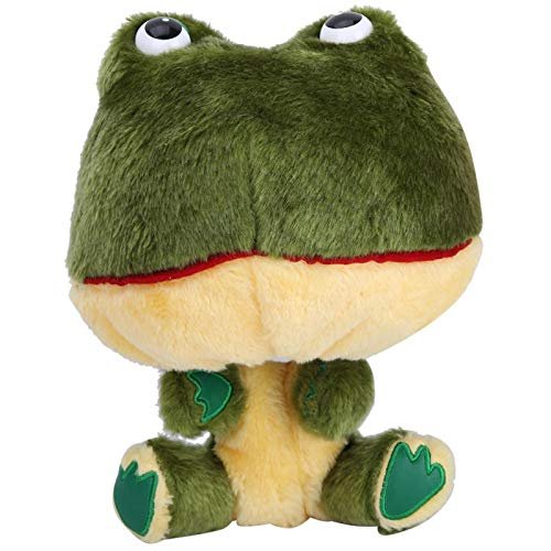 Plush Golf Club Headcover, Frog Character Design with Water-Resistant Lining, Protects Driver, Woods and Hybrids, Fun Gift for Golfers
