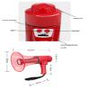 CapriTech Megaphone Bullhorn with Rechargeable Waterproof Flashlights & Alarm Siren Sound Effects - 20w Handheld Lightweight Bullhorn Speaker for Rainy/Night view 4