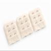 2-Hook Bra Extension For Longer Bra Band Strap (Pack of 3, Beige) view 1
