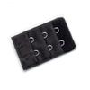 2-Hook Bra Extension For Longer Bra Band Strap (Pack of 1, Black) view 1