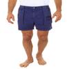 Beach Outfitters Men's Walking Cotton Shorts, Blue, 36 view 1