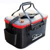 Fishing Bucket,Foldable Fish Bucket, Multi-Functional EVA Fishing Bag for Outdoor, Live Fish Lures Bucket and Fish Protection Bucket,10GAL/8GAL/6GAL/4.8GAL/3GAL Live Fish Container (10GAL/Black) view 1