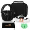 YINSHOME Shooting Ear Protection Earmuffs, Gun Safety Glasses, Earplugs, Protective Case view 1