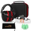 YINSHOME Shooting Ear Protection Earmuffs, Gun Safety Glasses, Earplugs, Protective Case view 1