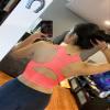 AEPEBO Sexy Crop Tops for Women Deep V Neck Back Cutout Sleeveless Plunge Racerback Tank Cropped Top Fluo Pink S view 4