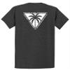 Koloa Surf Men's Triangulated Palm Logo Lightweight Tee-4XL-Dark Heather/w view 1