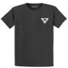 Koloa Surf Men's Triangulated Palm Logo Lightweight Tee-4XL-Dark Heather/w view 3